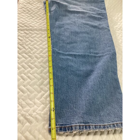 ASOS Design Curve High-Waisted Jeans Size 14/32 Light Wash Casual Denim Womens - Picture 9 of 10